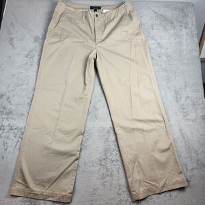 LRL Ralph Lauren Biltmore Chino Cotton Pants Beige Size 16
